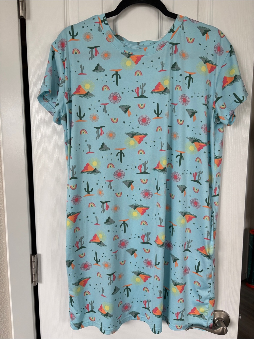 Joyspun Southwestern Desert Print Sleepshirt – Like New! 🌵🏜️ size:S/M